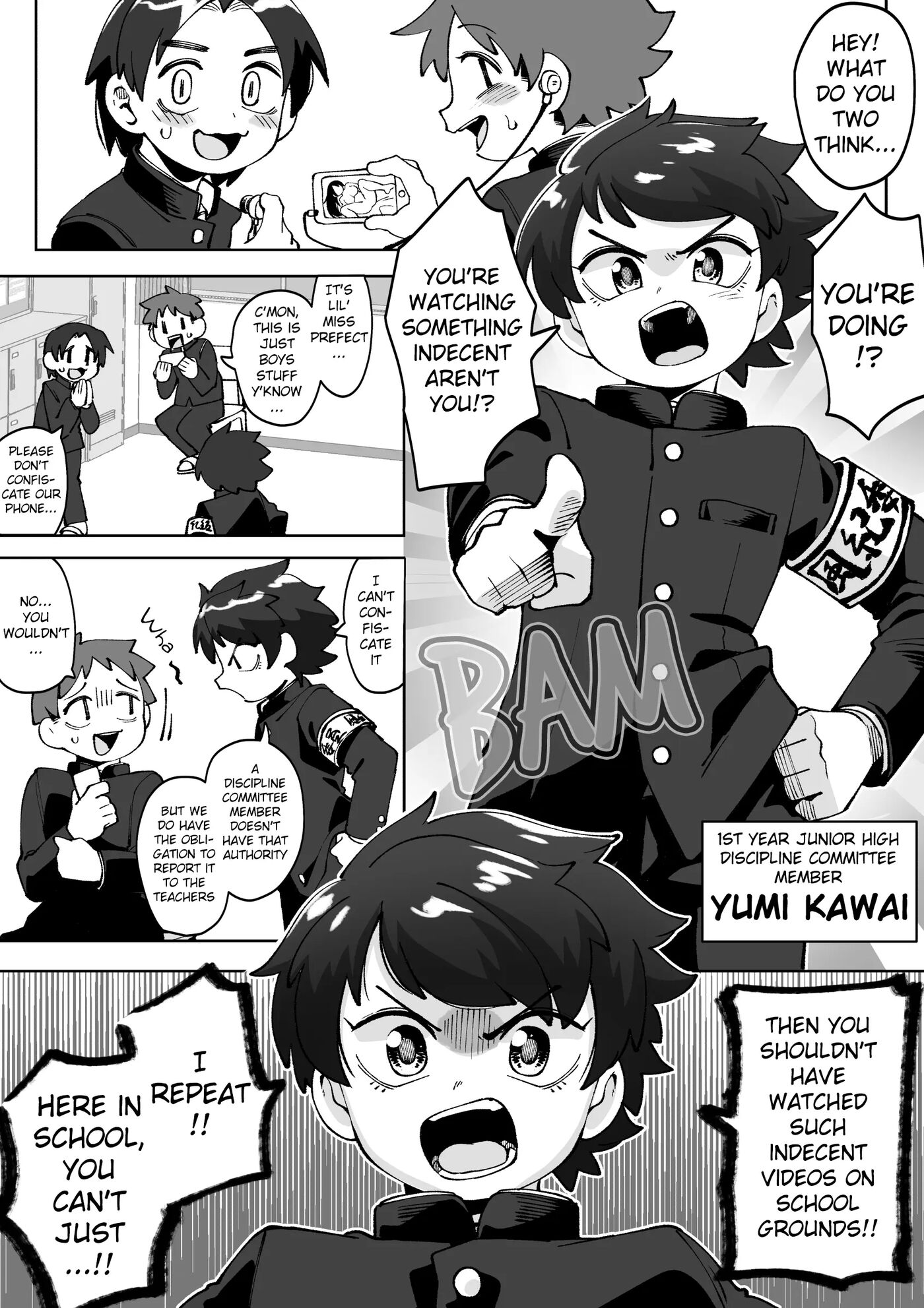 Put That Indecent Thing Away!! [yaoi] Chapter 1000 Page 1
